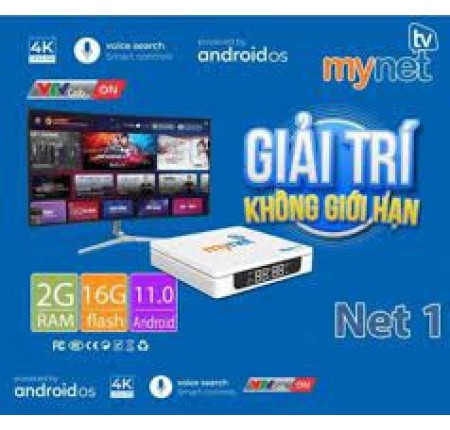 Box Smart Tivi Mytv NET1 2g/16g Android 10,