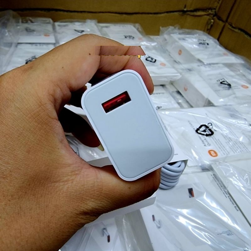 Bộ Sạc Nhanh 33W Xiaomi Cổng Type-C (loại zin báo sạc nhanh)