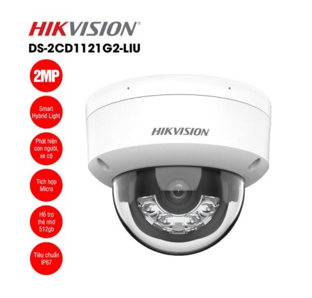 Camera IP Hikvision DS-2CD1121G2-LIU Chính Hãng