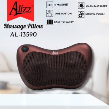 Gối Massage Hồng Ngoại Massage Cổ Vai Gáy ALIZZ