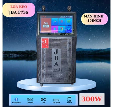 Loa Karaoke JBA F73S Màn Hình LCD 19inch Công Suất 300w