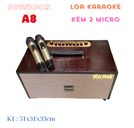 Loa Karaoke Soundbox A8 Công Suất 300w