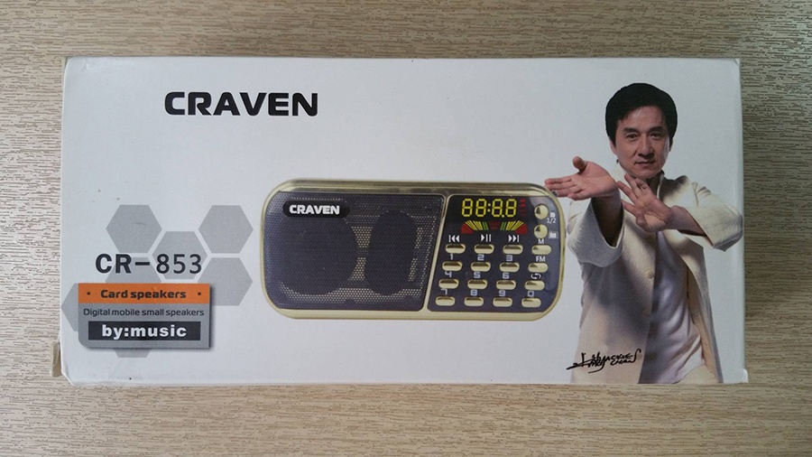 Loa Thẻ Nhớ Caraven CR853 Fm, Thẻ Nhớ