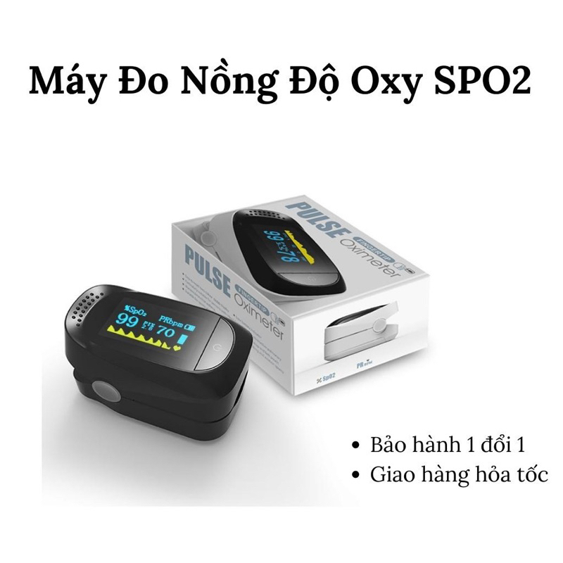 Máy đo nồng độ oxy máu SpO2