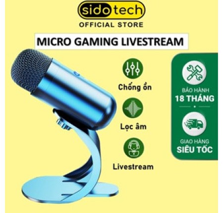 Micro Thu Âm Livetream Để Bàn K6 Chuyên Nghiệp