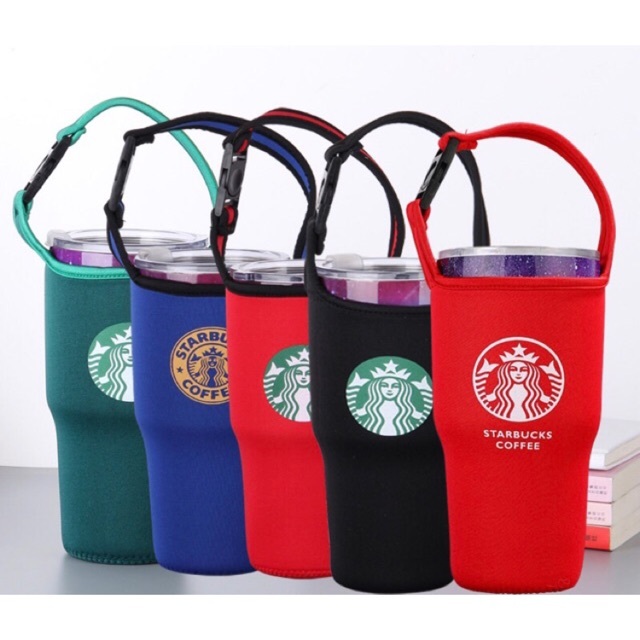 Túi Đựng Ly Bình Giữ Nhiệt Starbuck Co Giãn Tiện Lợi
