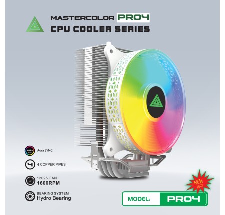 Fan Cpu Vsp Cooler Pro4 Led ARGB