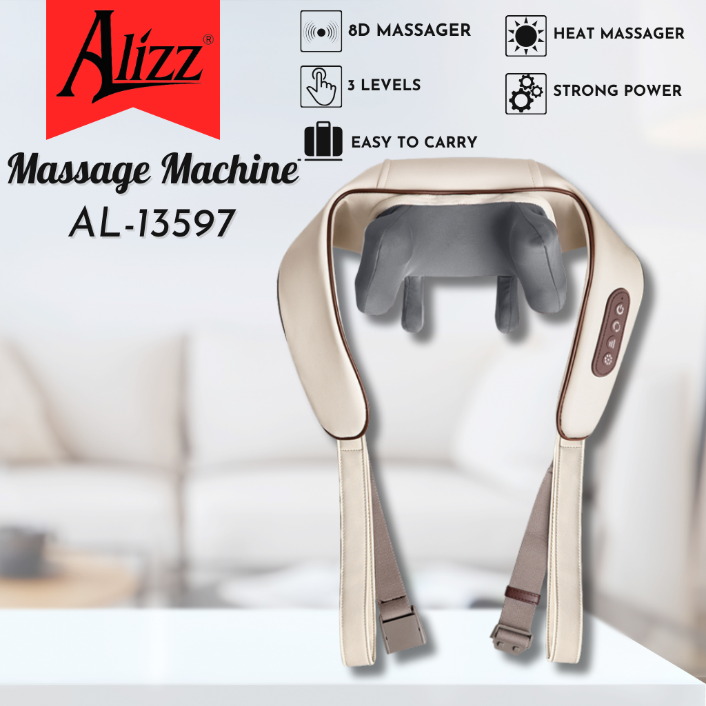 Máy Massage Cổ Vai Gáy 8D ALIZZ AL-13597