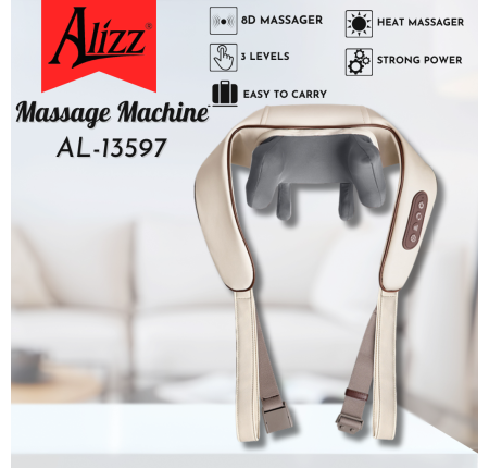 Máy Massage Cổ Vai Gáy 8D ALIZZ AL-13597