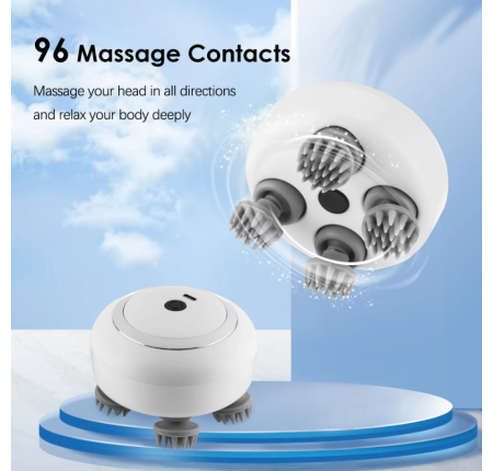 Máy Massage Da Đầu Toàn Thân Silicon MSHD-001