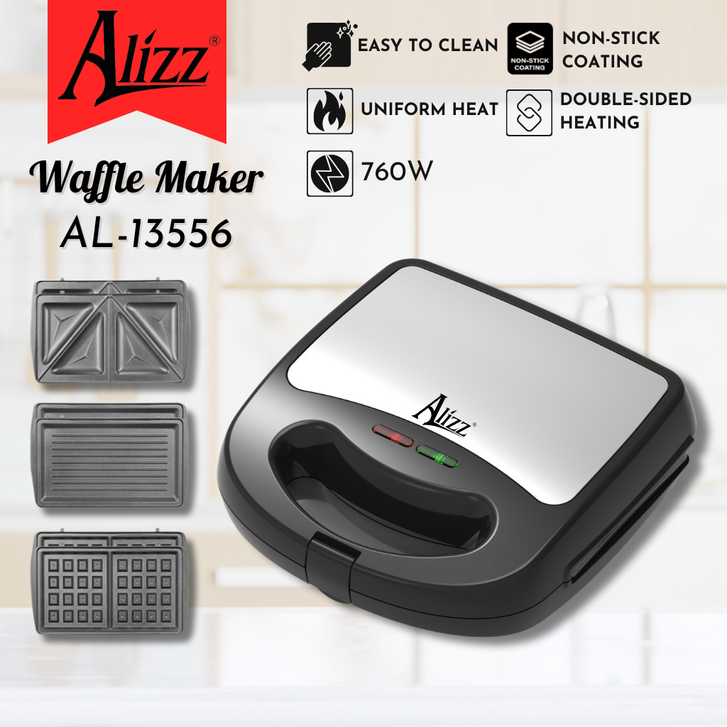 Máy Nướng Bánh 3 Khuôn ALIZZ AL-13566