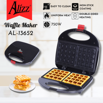 Máy Nướng Bánh Waffle 750W ALIZZ AL-13652