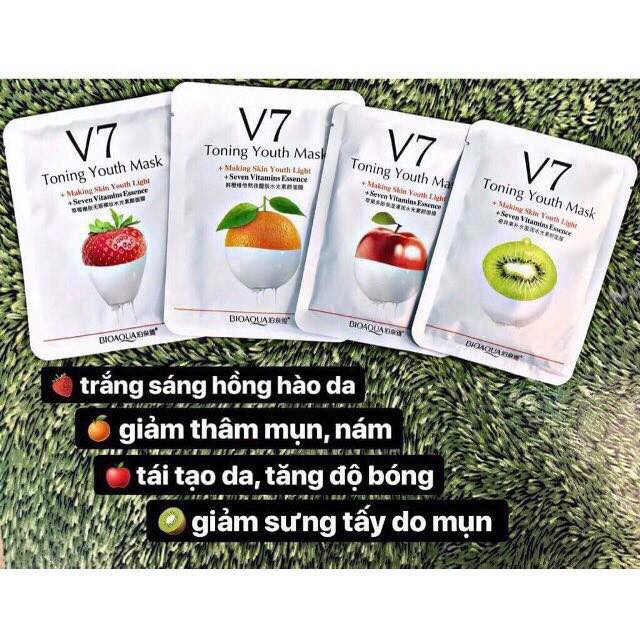 Mặt nạ dưỡng da V7 BIOAQUA//