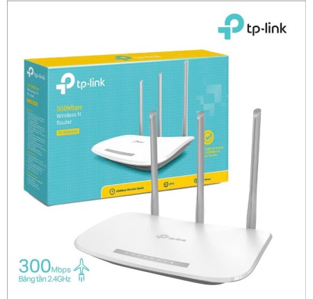 Phát wireless TPLink WR845N 300Mb 3 anten chính hãng