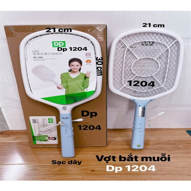 Vợt bắt muỗi pin sạc DP-1204