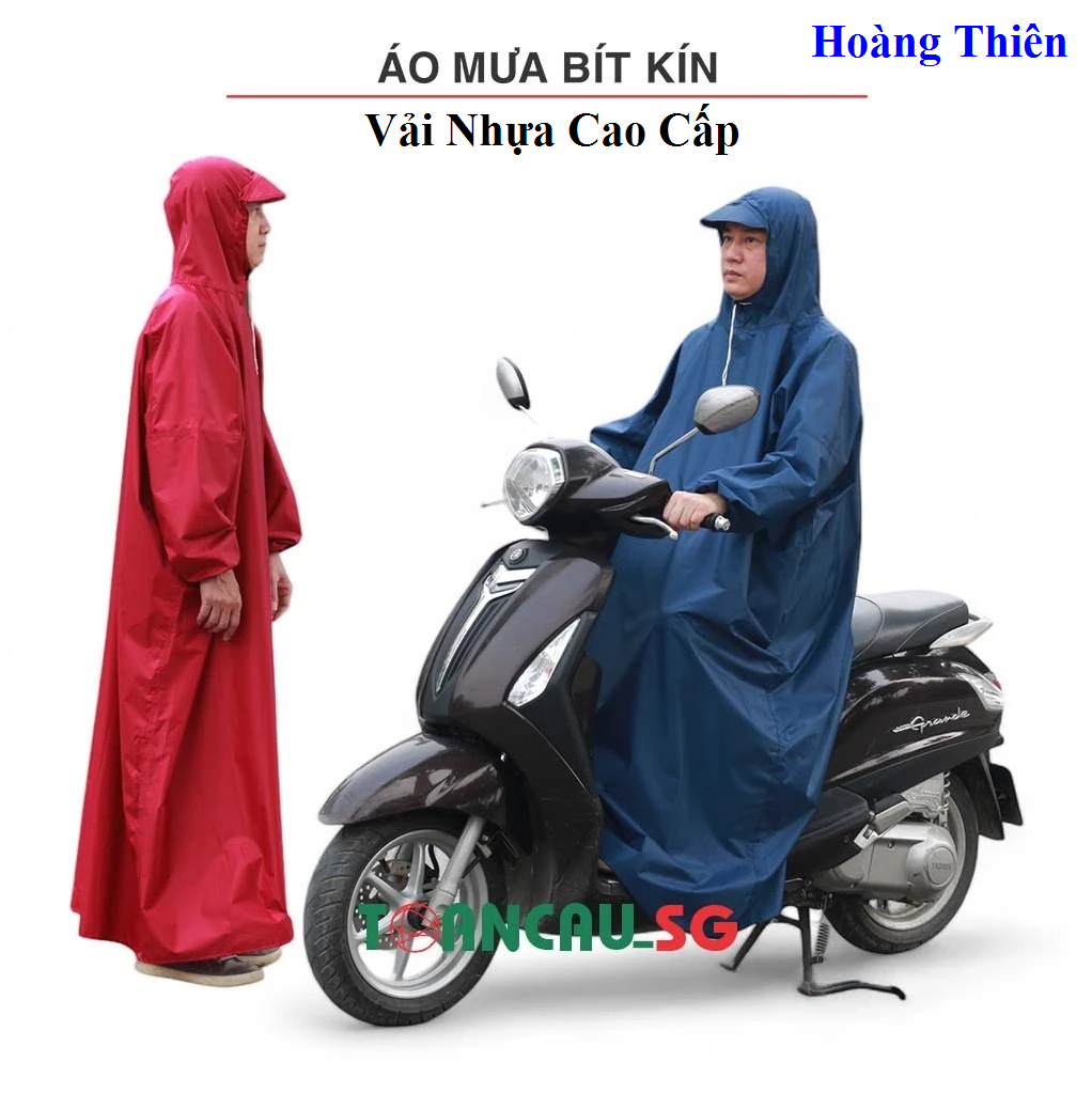 Áo Mưa Bít Cao Cấp Vải Nhựa Hoàng Thiên (C1M4 X R1M)