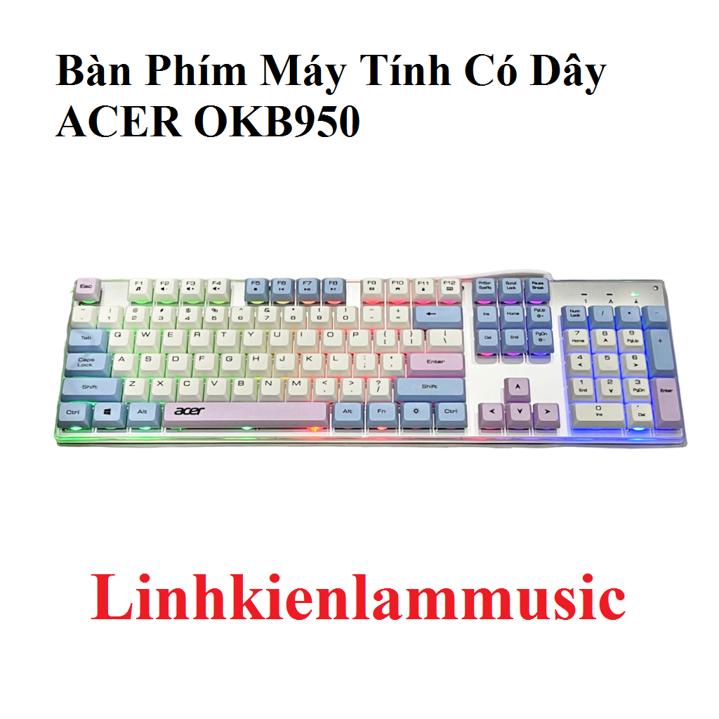 Bàn Phím Máy Tính Có Dây ACER OKB950