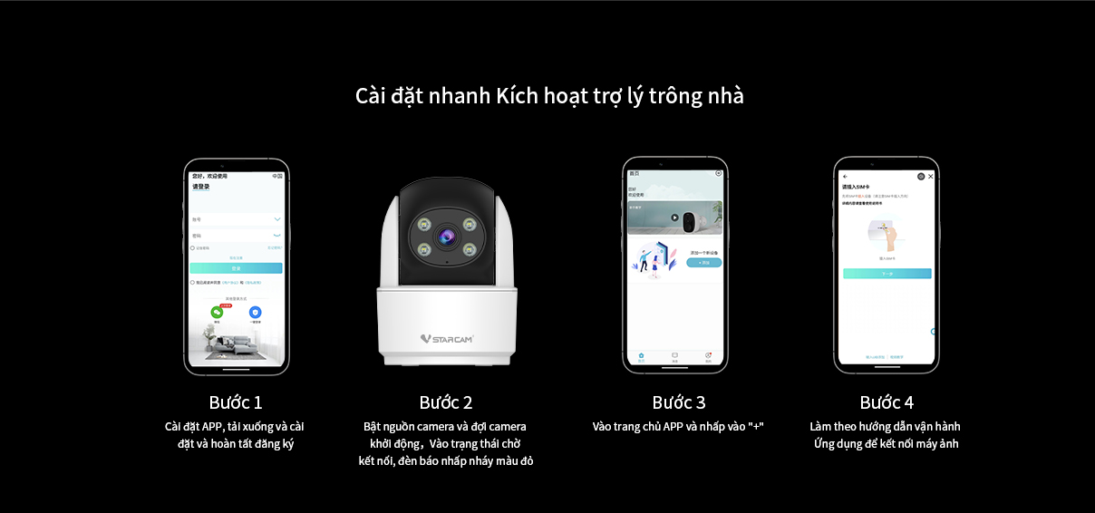 Camera Kết Nối Wifi Vstarcam C996