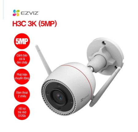 Camera Wifi 5.0mp Ezviz H3C-Color-Có Màu Chính Hãng