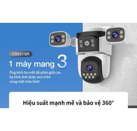 Camera wifi Vstarcam CS621SR ( 3 Khung Hình )