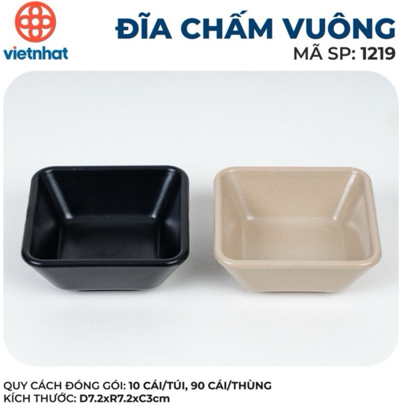 Đĩa Chấm Đựng Đồ Gia Vị Hokori Việt Nhật 1219