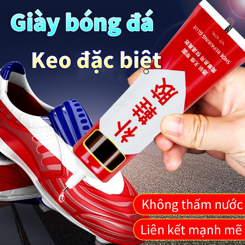 Keo Dán Giày Dép Siêu Chắc Màu đỏ 60ml