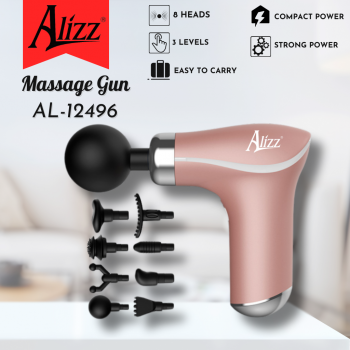 Máy Massage Gun 8 Đầu 6 Chế Độ ALIZZ AL-13648