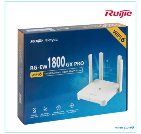 Phát Wifi 6 Ruijie RG-EW1800GX Pro Chính hãng