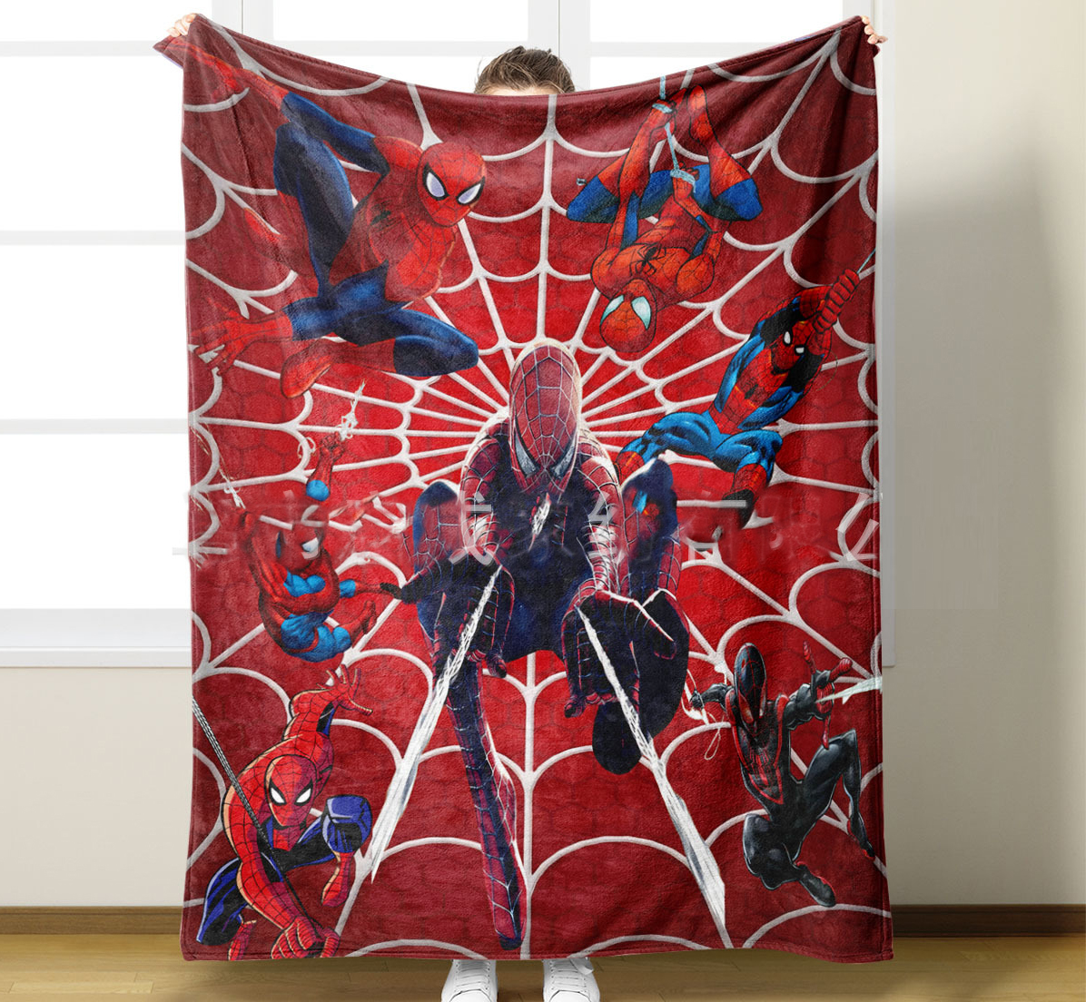 Chăn Mền Cho bé Hình Siêu Nhân Spider Man