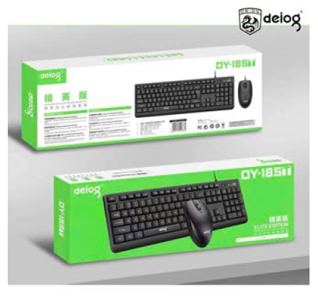 Combo Phím Deiog DY-185T USB Chính Hãng