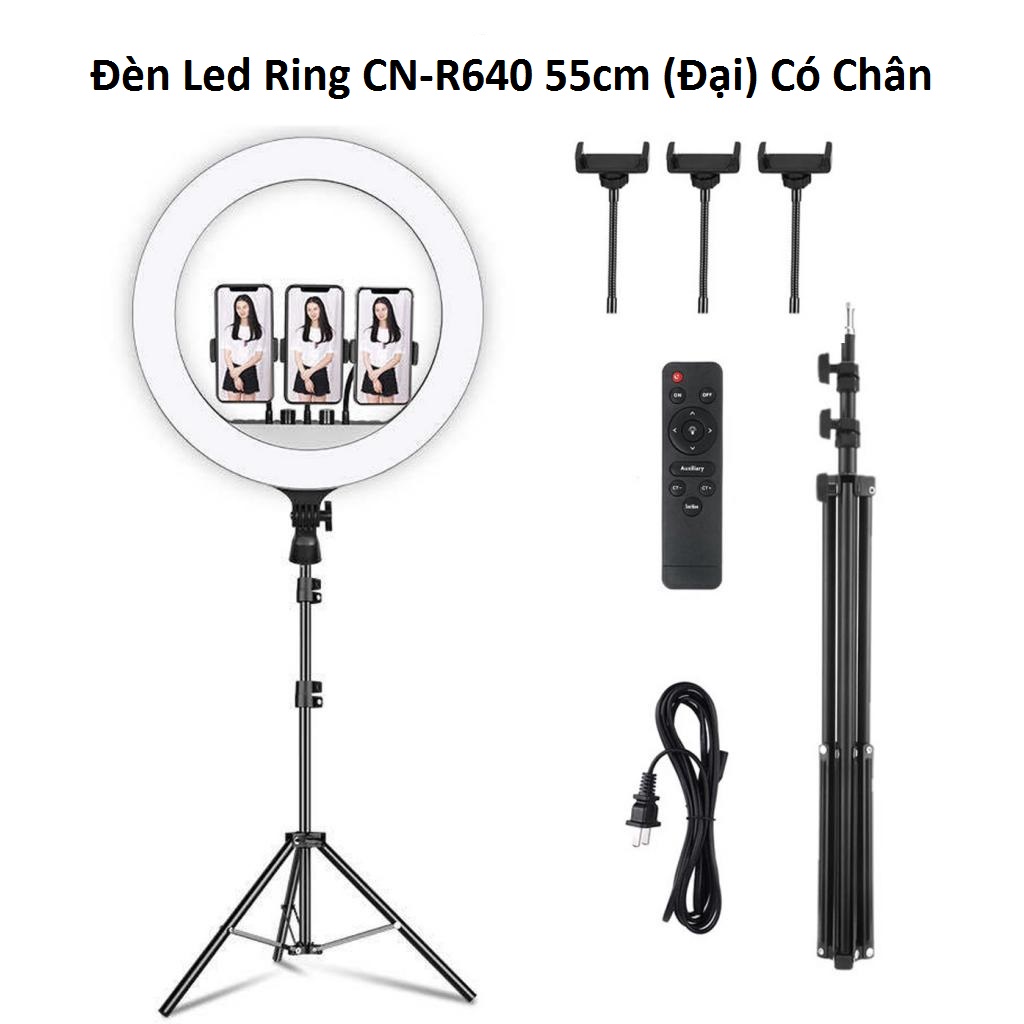 Đèn Led Ring Livestream Size 55cm + 3 Chân