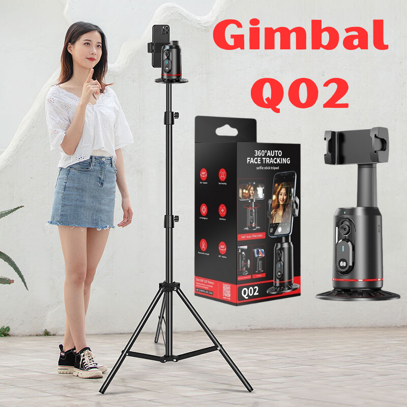 Giá Đỡ Gimbal Xoay 360 Độ Bắt Chuyển Động Q02