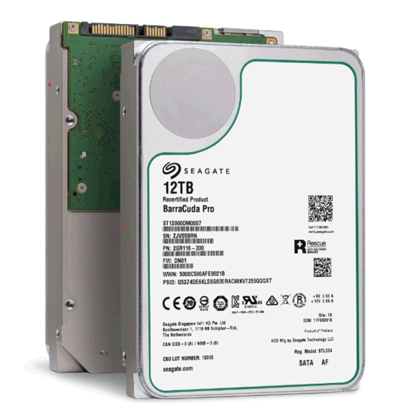 Ổ Cứng HDD Seagate 12TB 3.5 Inch Viền Xanh