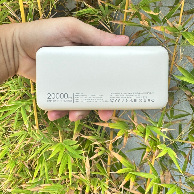 Pin Dự Phòng 22.5W Phantom P29 20.000mah