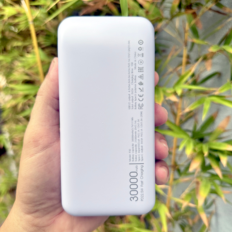 Pin Dự Phòng 22.5W Phantom P30 30.000mah