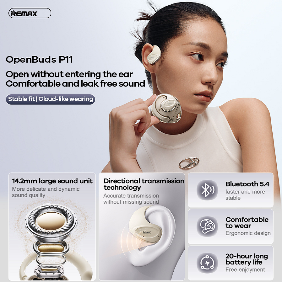 Tai Nghe Bluetooth Remax OpenBuds P11