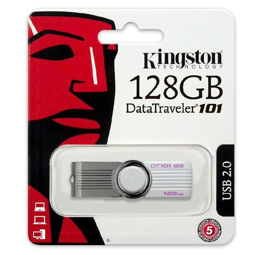 USB 2.0 Kingston 101 128GB Copy L1