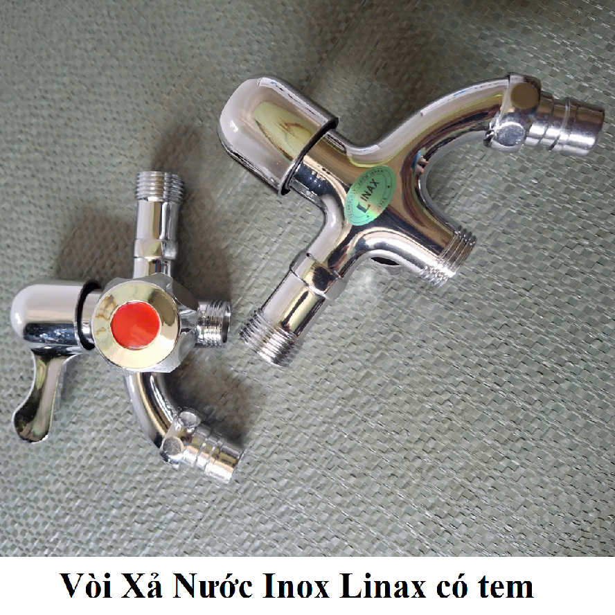 Vòi Xả Nước Inox Linax Có Tem