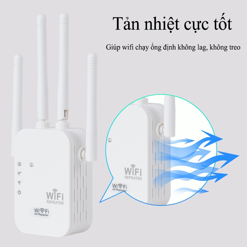 Bộ Kích Sóng Wifi 4 Anten Tốc độ 300mbps Loại Rẻ