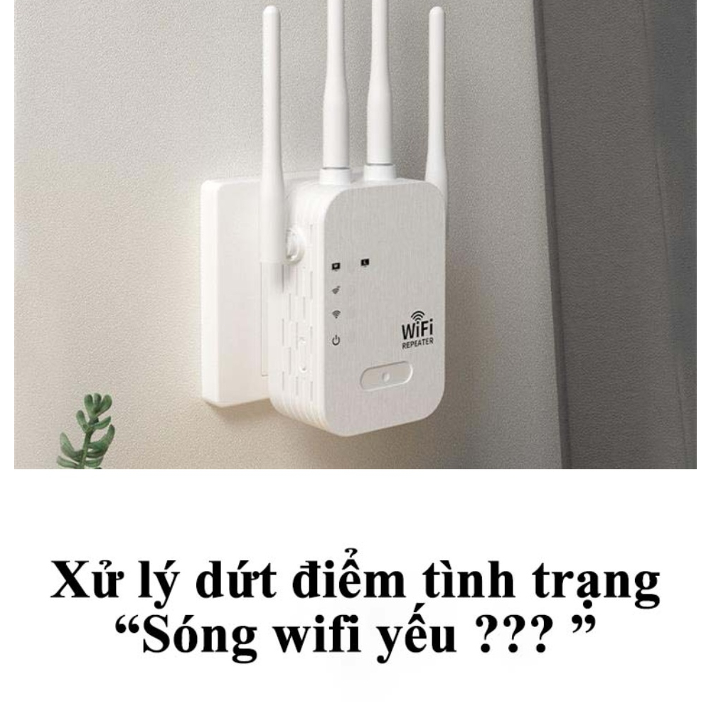 Bộ Kích Sóng Wifi 4 Anten Tốc độ 300mbps Loại Rẻ