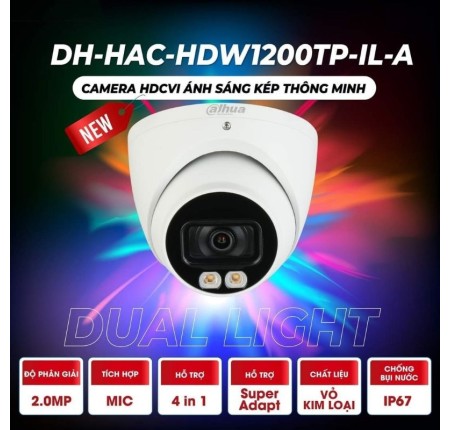 Camera Dahua DH-HAC-HDW1200TP-IL-A Chính Hãng