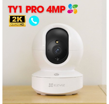 Camera Wifi 4Mp Ezviz TY1 Pro CS-TY1 (4Mp W1) Chính Hãng