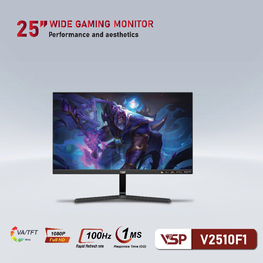 Màn Hình VSP V2510F1 - 25 Inch - 100Hz (đặt Trong Ngày)