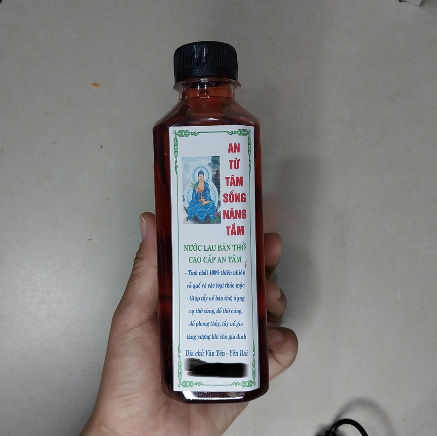 Nước Lau Bàn Thờ Cao Cấp An Tâm 400ml