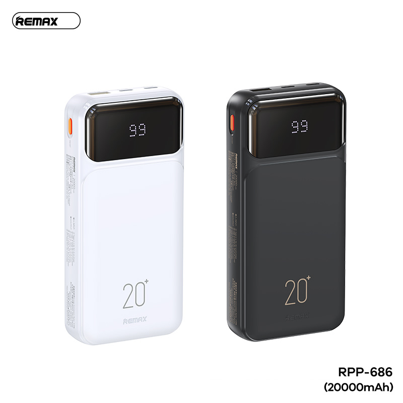 Pin Dự Phòng 2.1A REMAX RPP-686 20.000mah