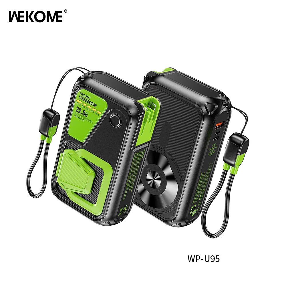 Pin Dự Phòng Sạc Nhanh 22.5W Wekome WP-95 20.000mah