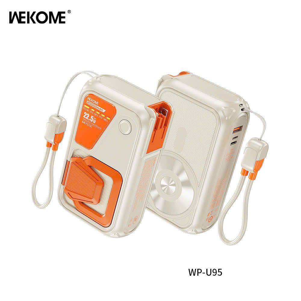 Pin Dự Phòng Sạc Nhanh 22.5W Wekome WP-95 20.000mah