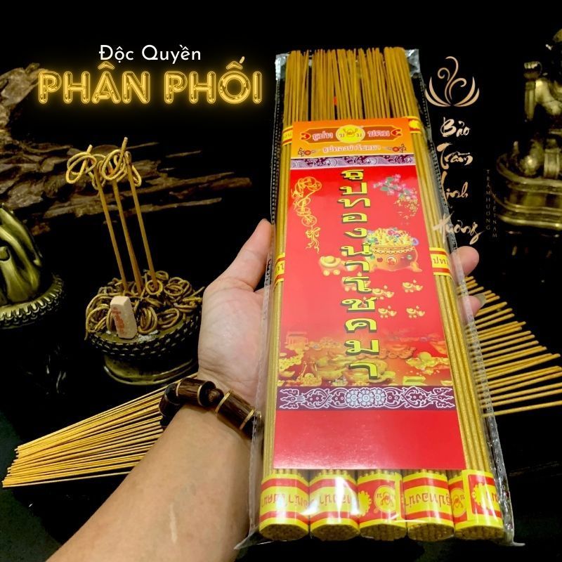 Tép 100 Nhang Thần Tài Thái Lan (3 Tấc)