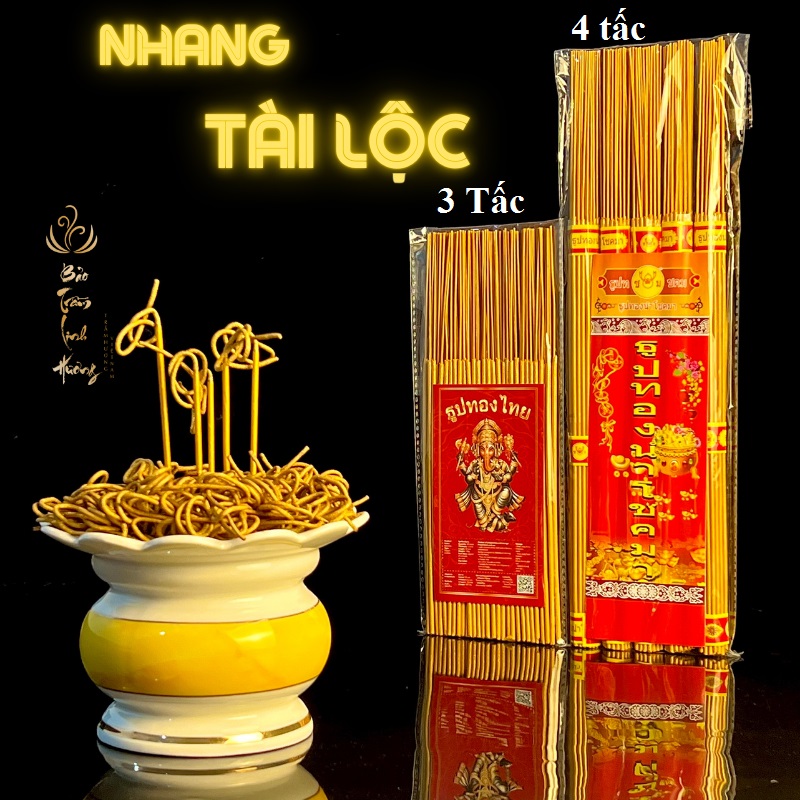 Tép 100 Nhang Thần Tài Thái Lan (3 Tấc)