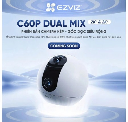 Camera Wifi Ezviz CS-C60P (33WF,W2) Chính Hãng